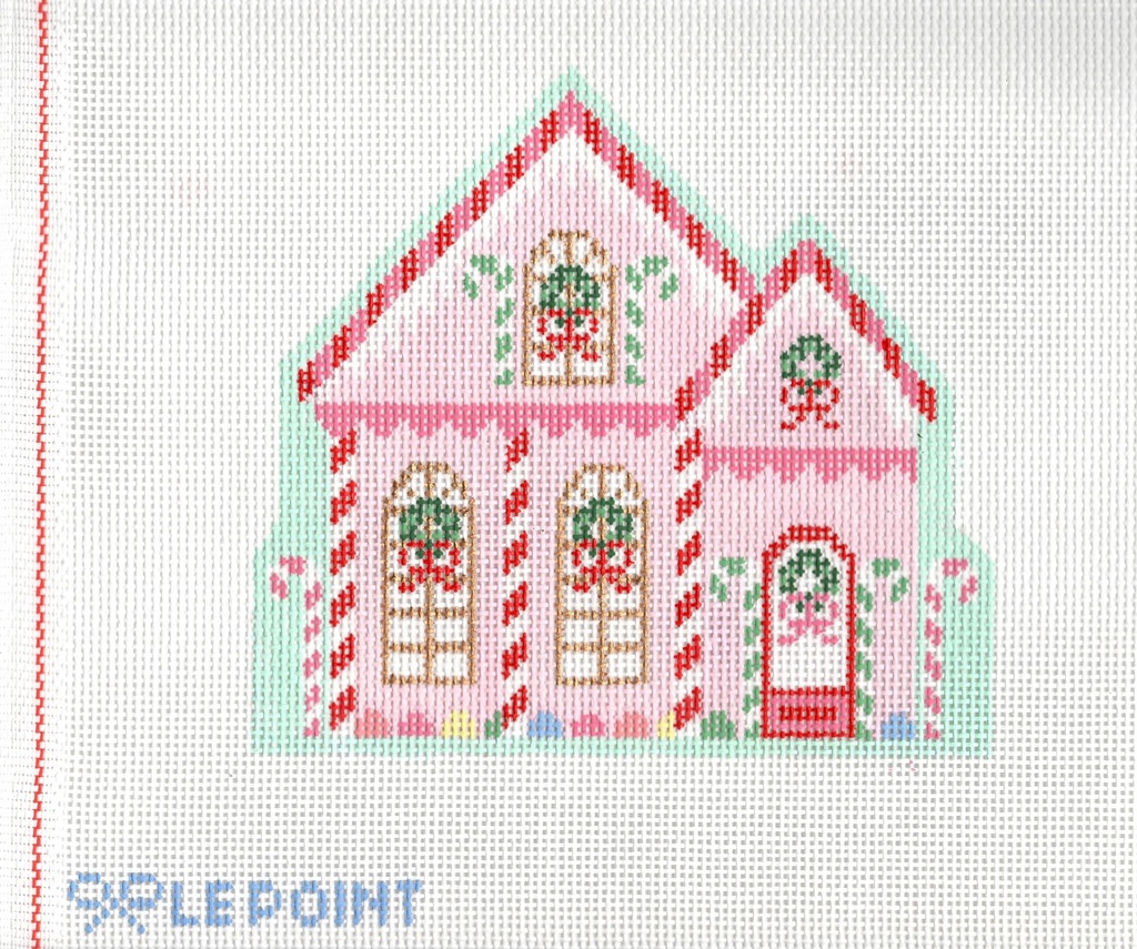 Christmas Village Peppermint House