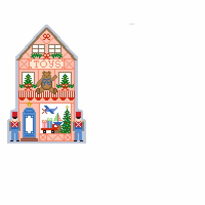 Christmas Village Toy Shop