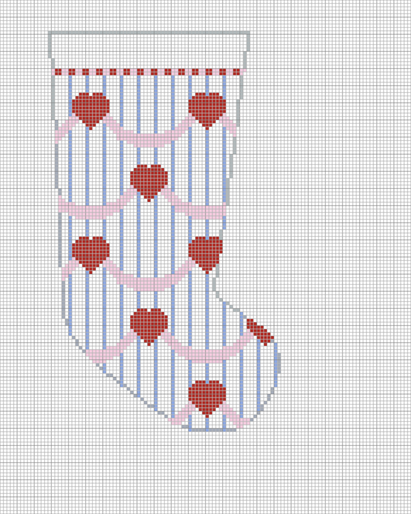 Hearts Stocking