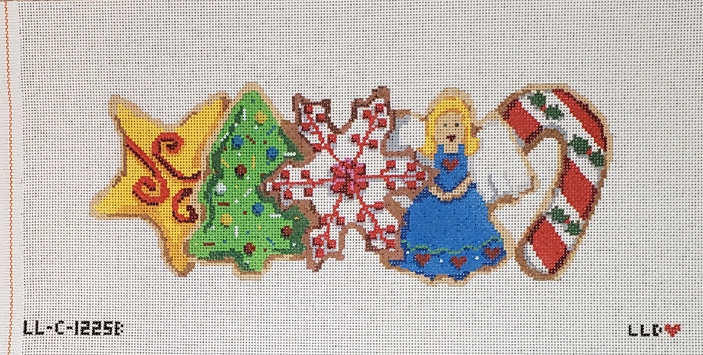 Christmas cookies row