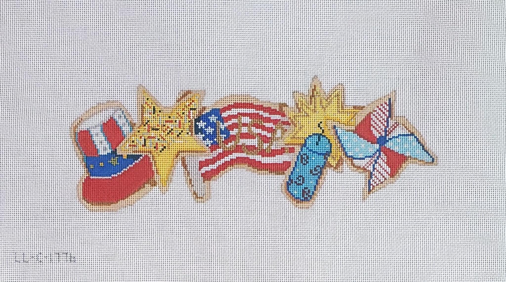 Fourth of July Cookies Row