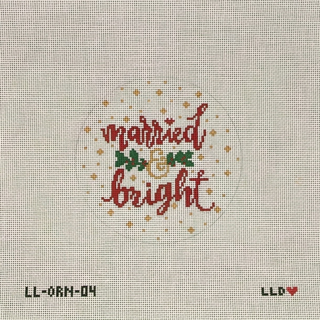 Married & Bright Ornament