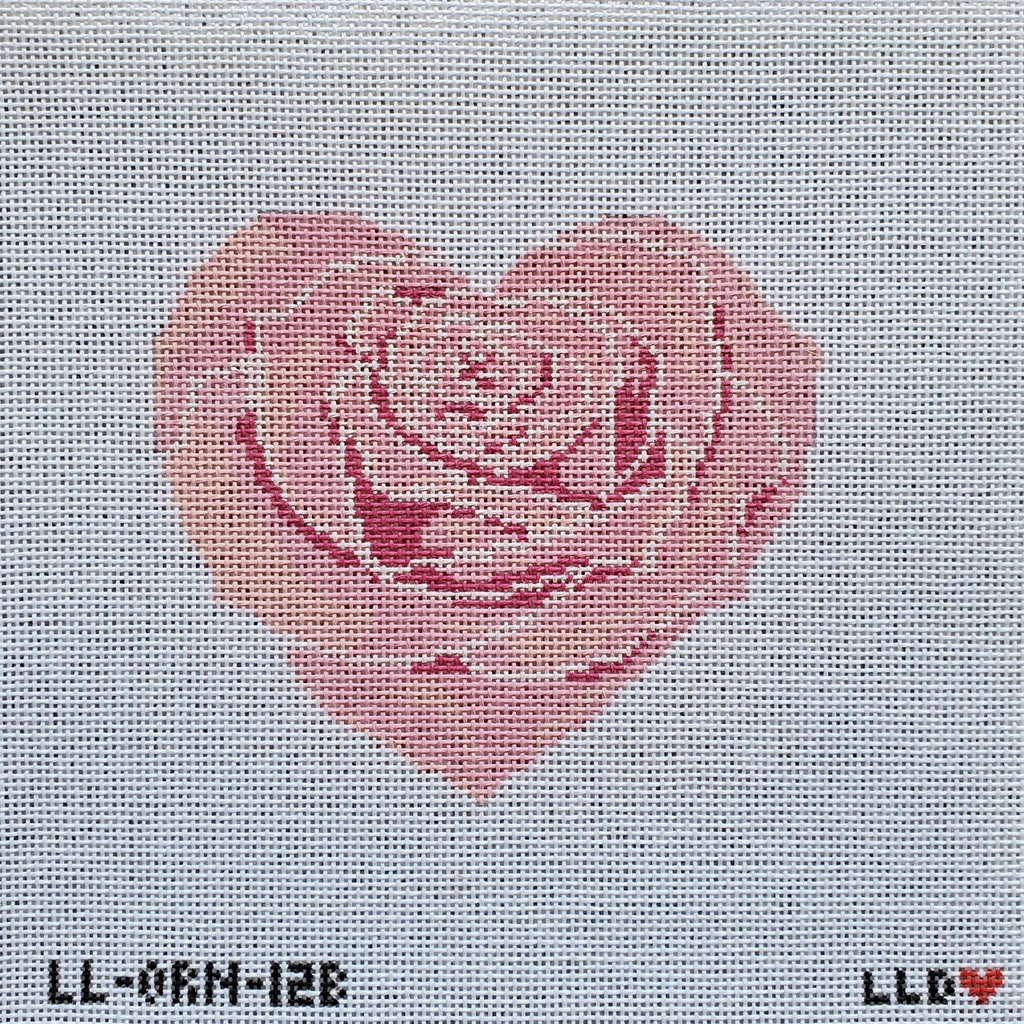 Rose Heart Large - Pink