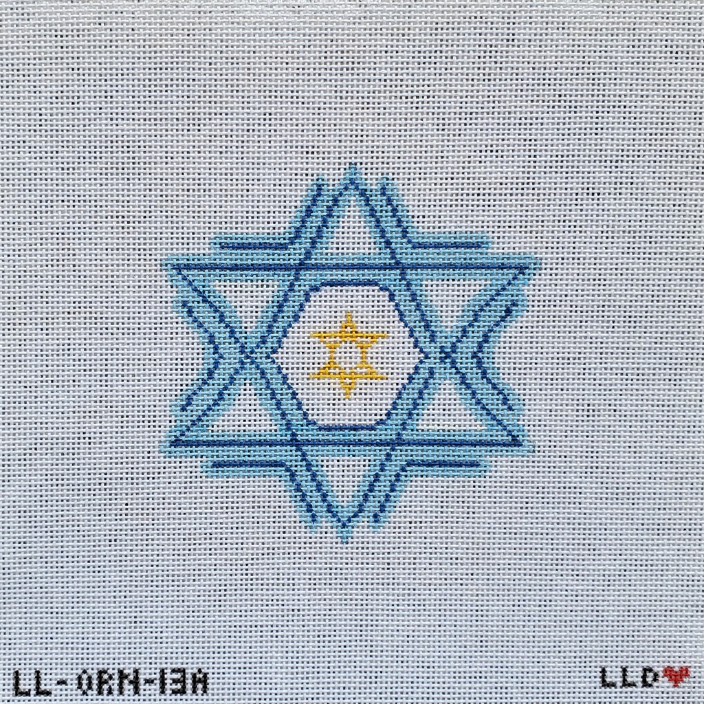 Hanukkah Snowflake 18