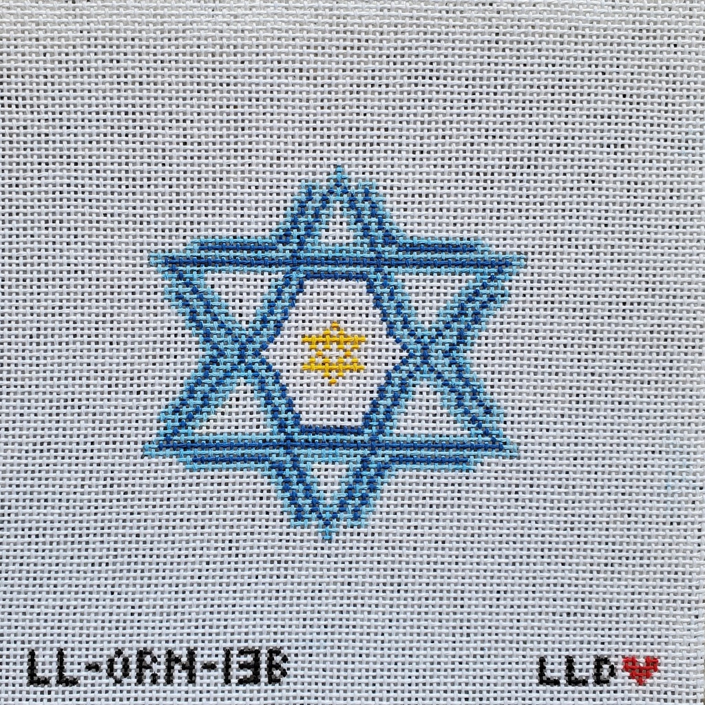 Hanukkah Snowflake 13