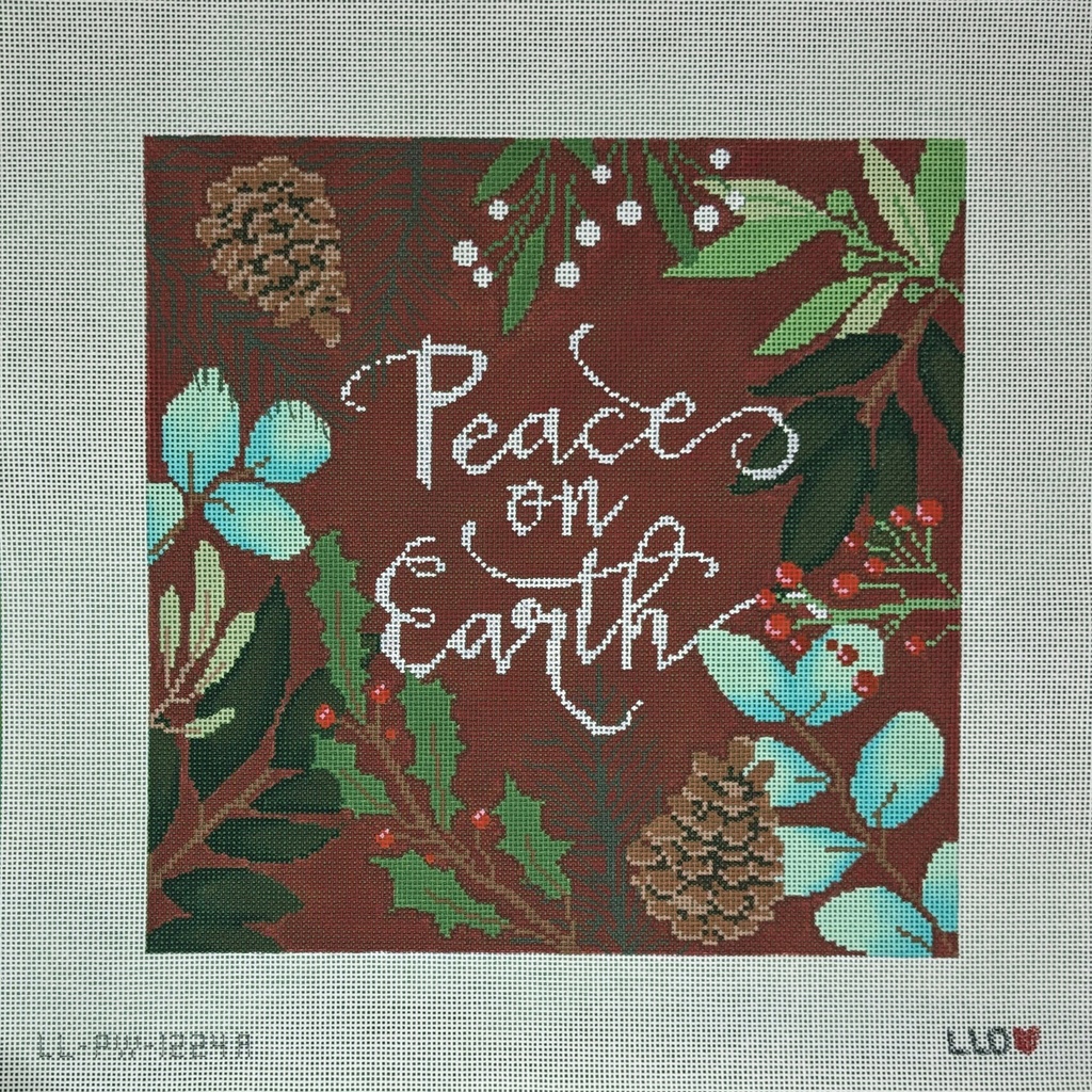 Peace on Earth Botanical Red
