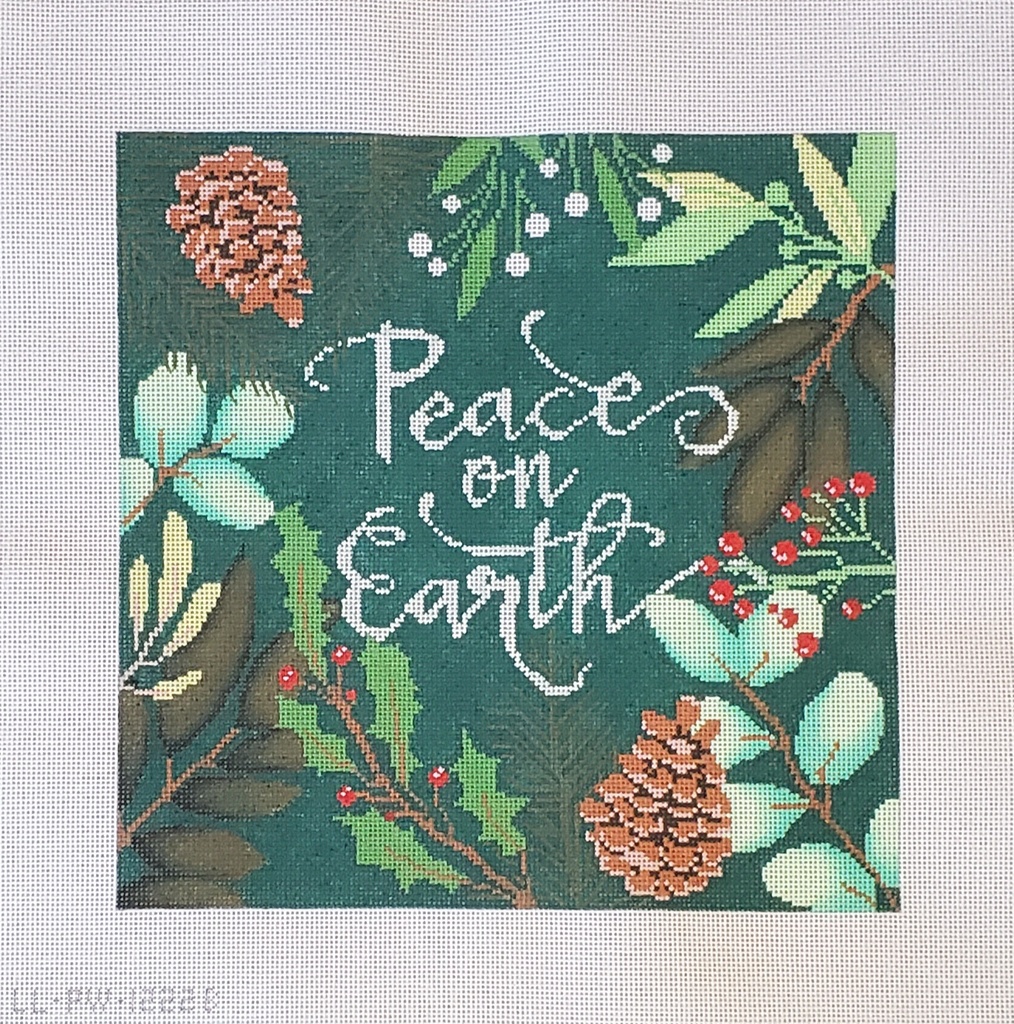 Peace on Earth Botanical Green