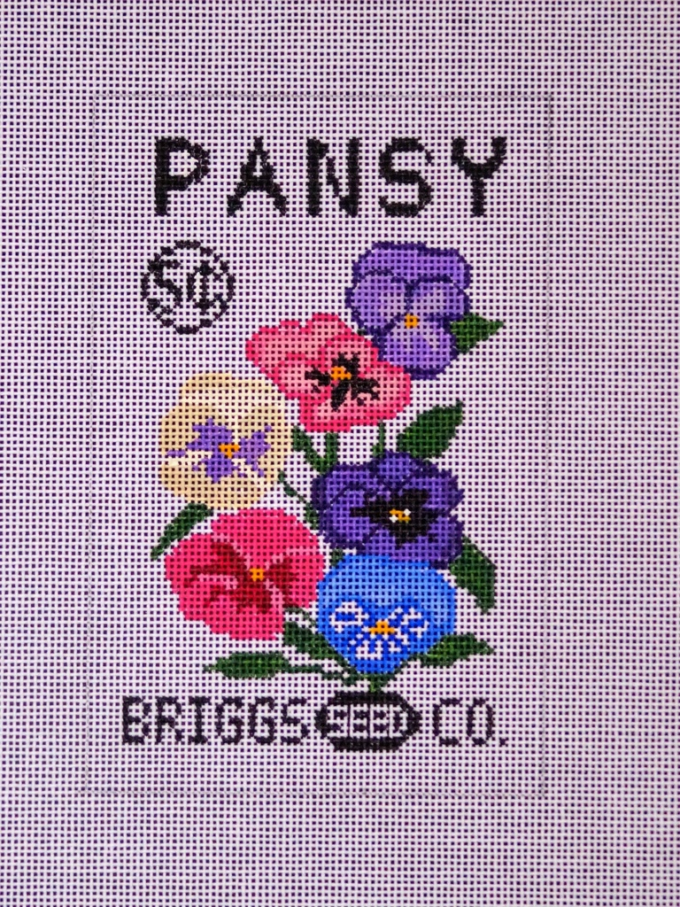 Pansy Seed Packet