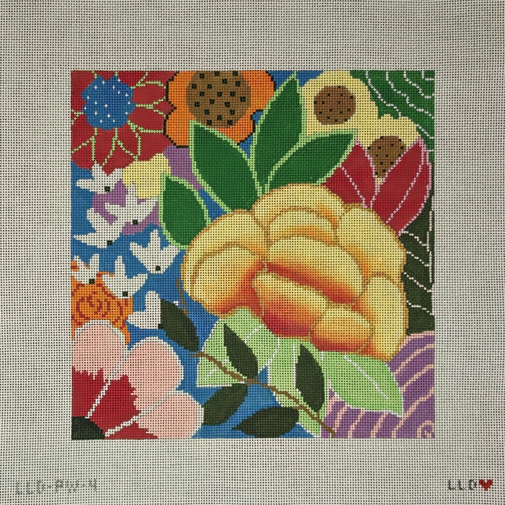 Floral Square Insert Big