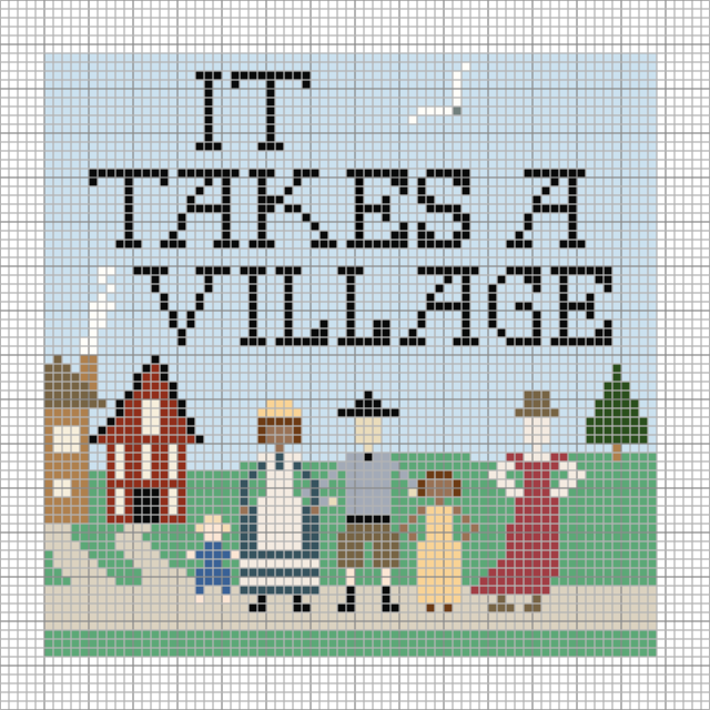 It Takes a Village 5”
