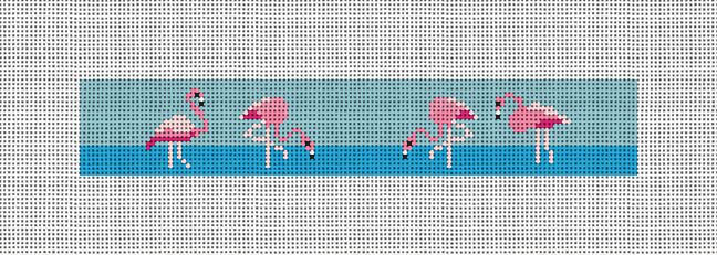 Flamingo Key Fob Canvas