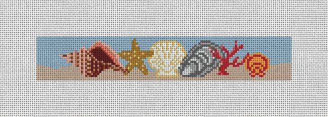 Seashell Key Fob Canvas