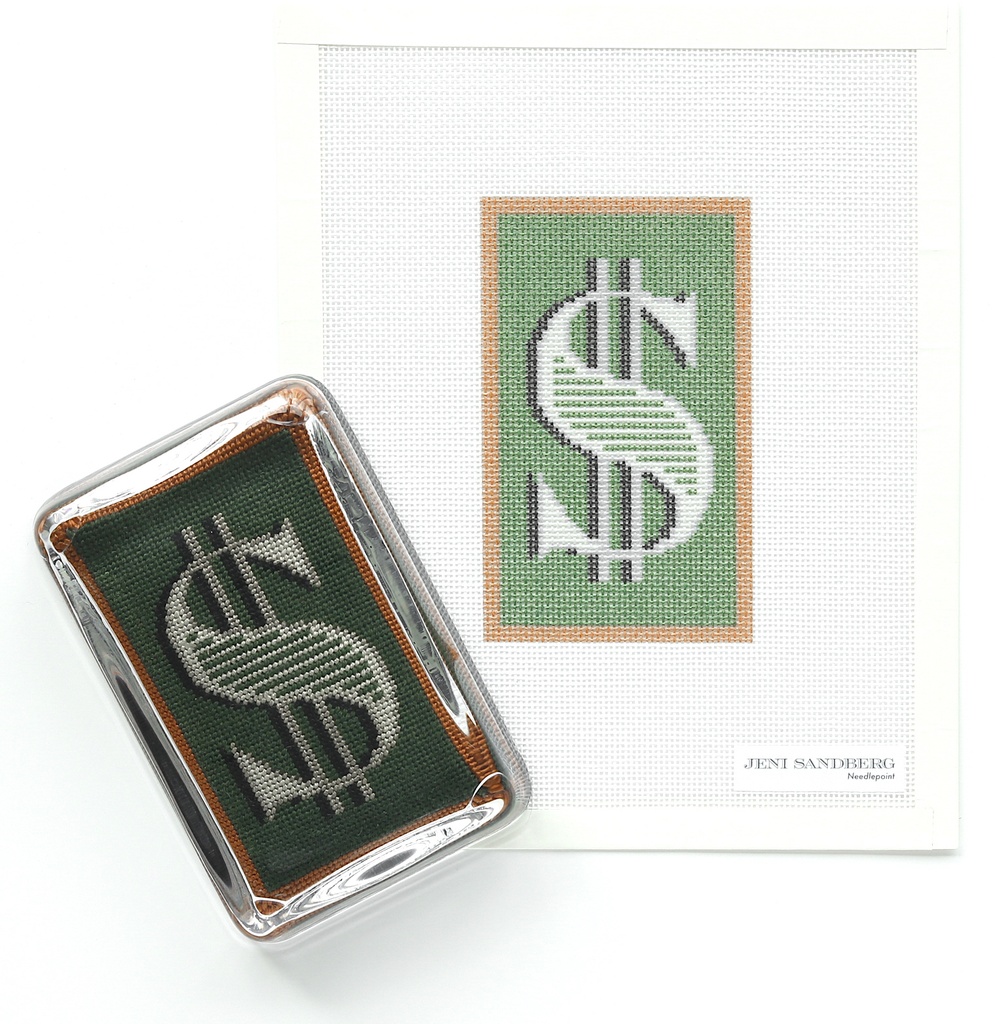 Dollar Sign Canvas