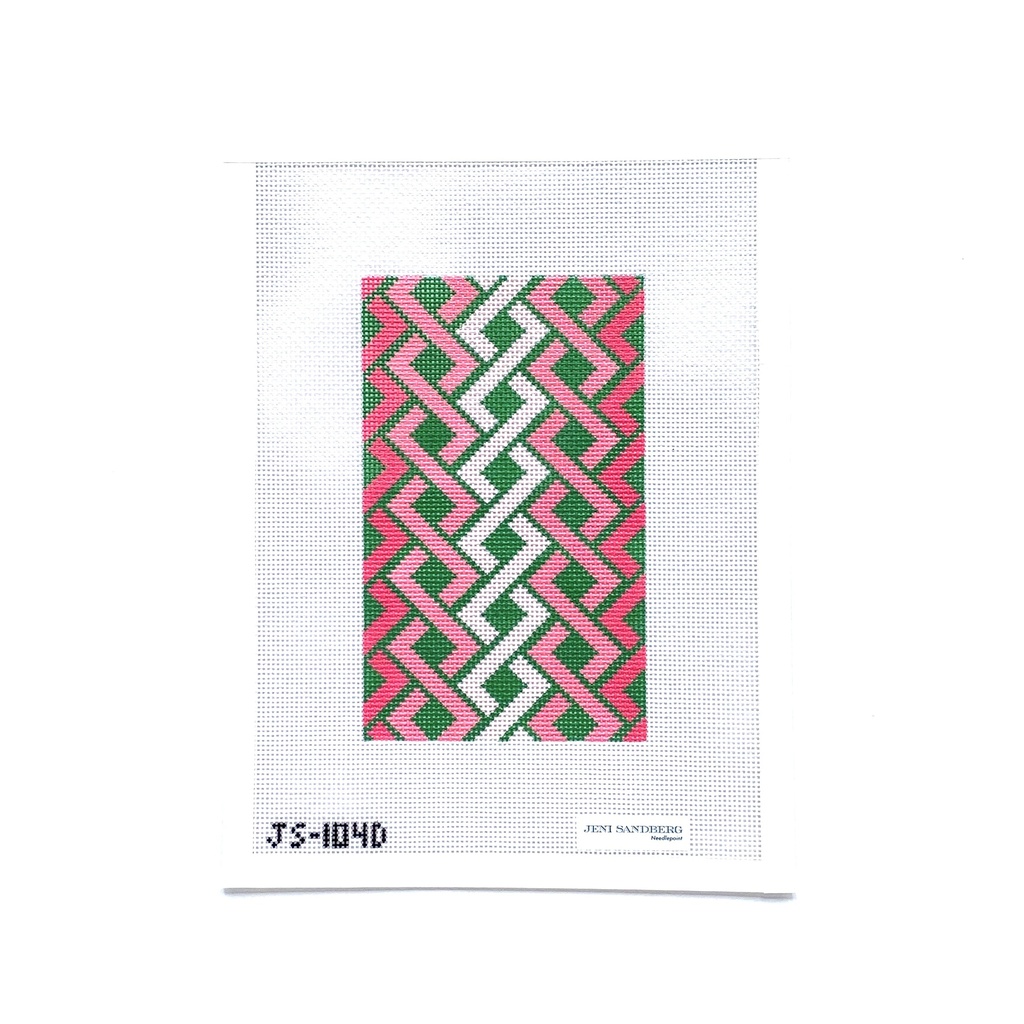 Hicks Sunglasses Case - Pink and Green