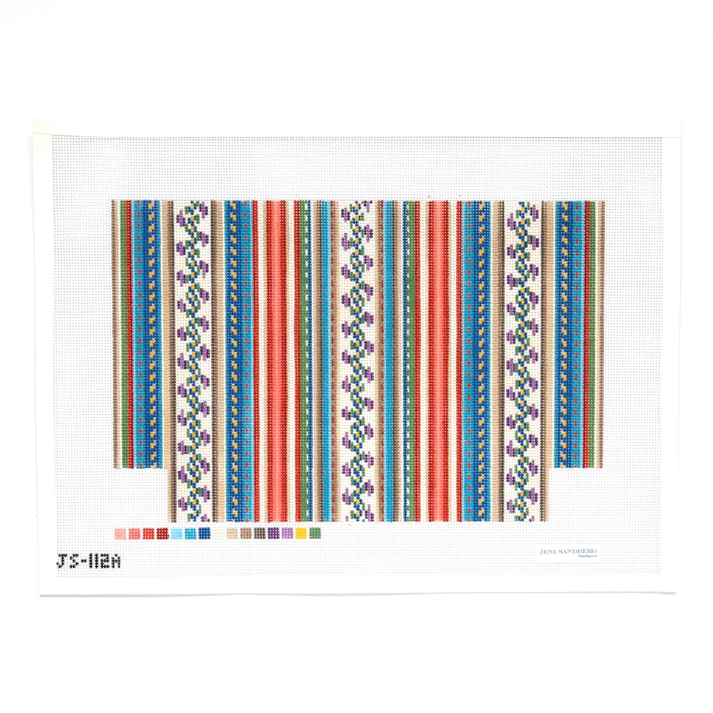 French Stripe Bag - Multi Larger
