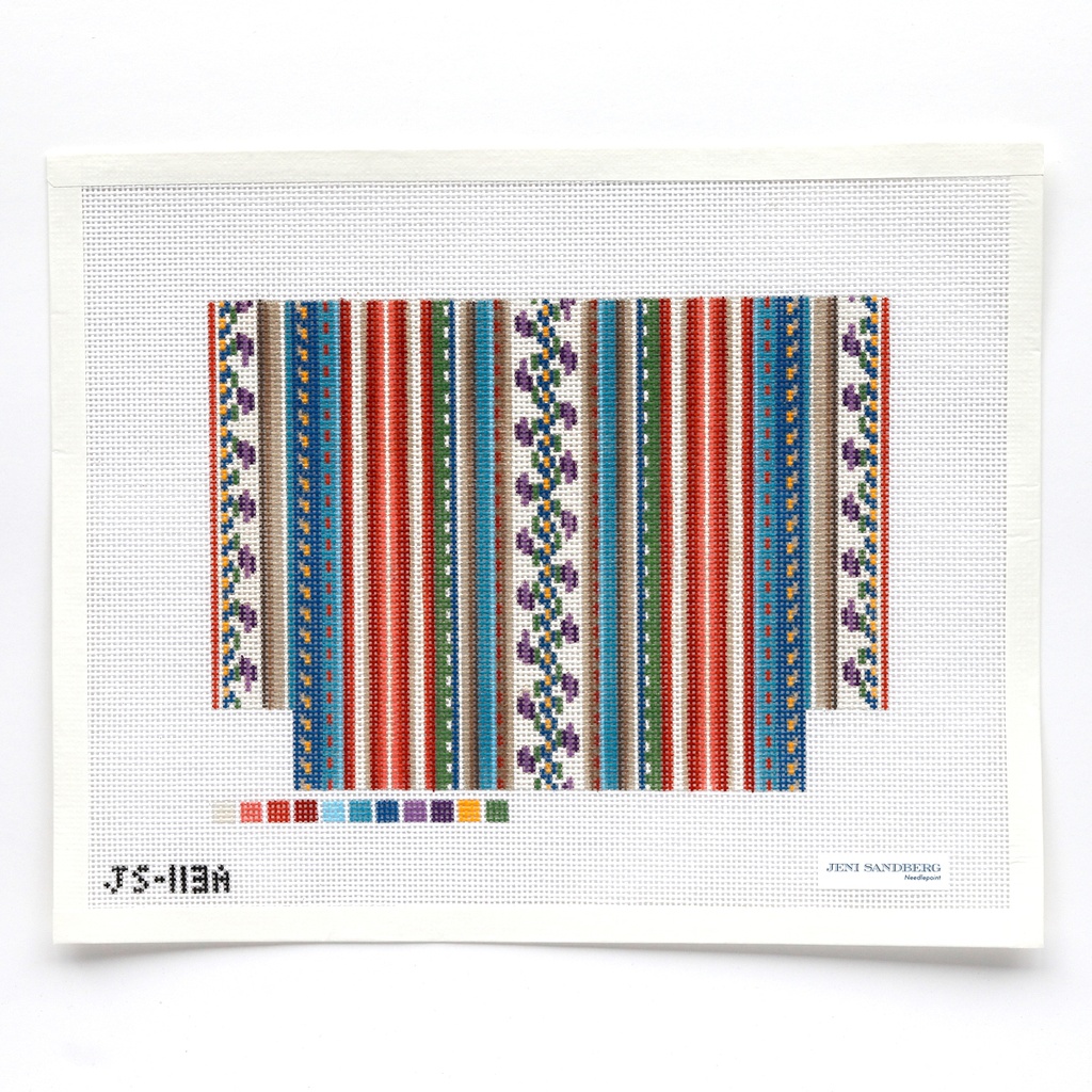 French Stripe Bag - Multi Small