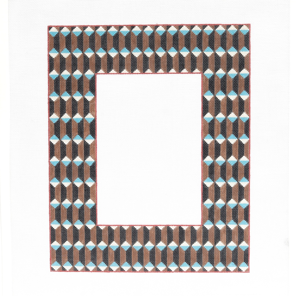 Football stripe frame (5 x 7 opening)