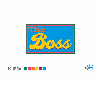 Boss paperweight scroll - Bold and Bright Colors