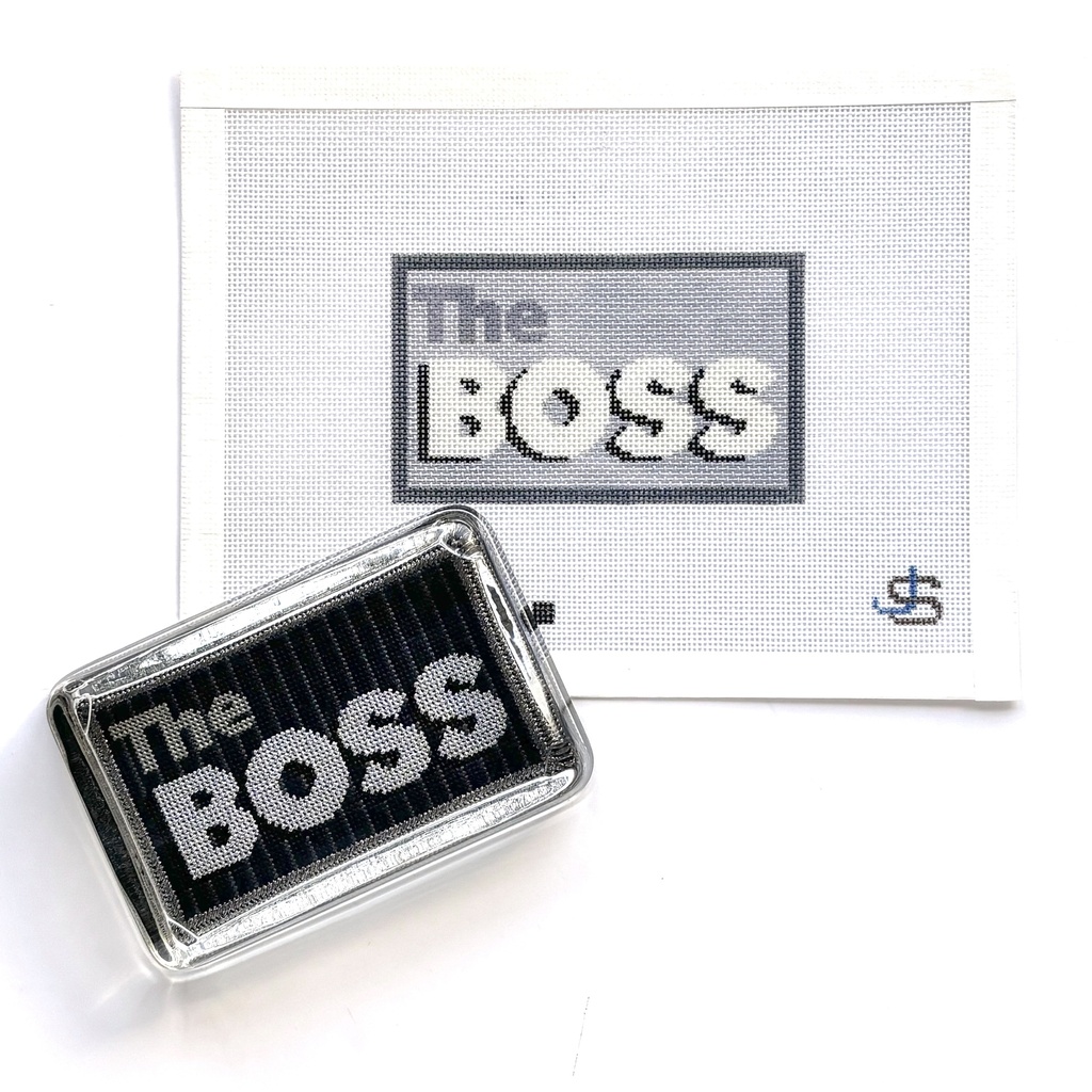 Boss Paperweight Bold Greyscale