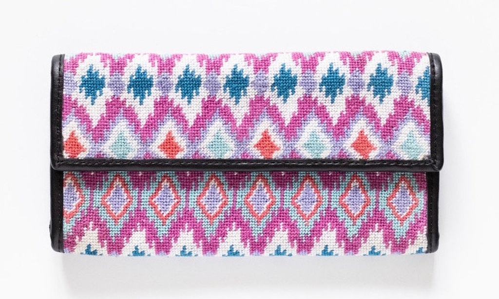 Needlepoint Trifold Wallet Finishing Wholesale