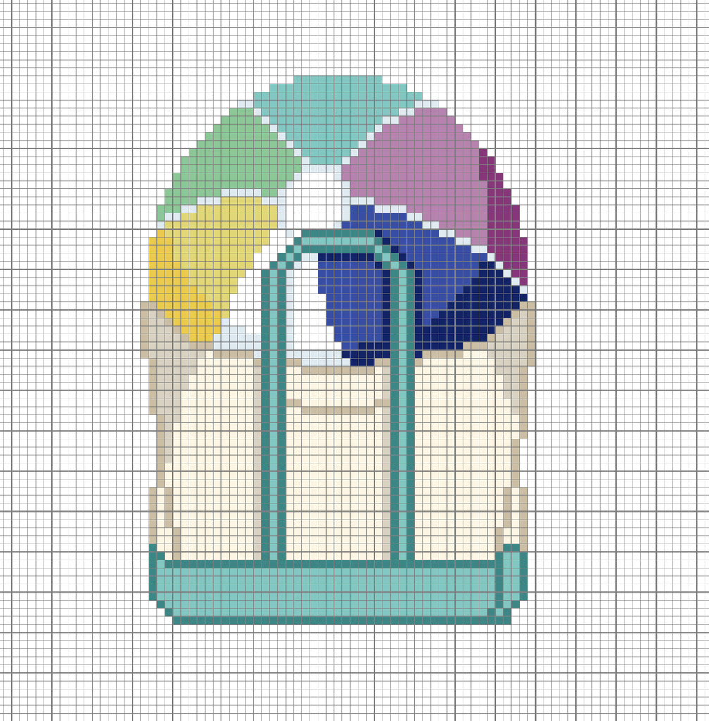 Beach Ball Boat Tote