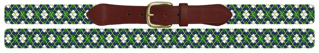 Golfer's Argyle Belt