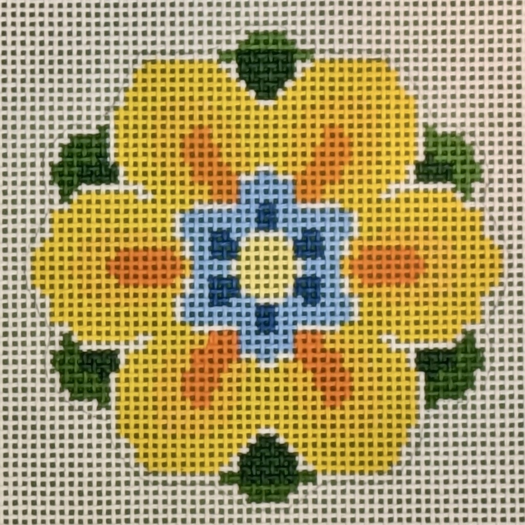 Chinese Flower Yellow 13