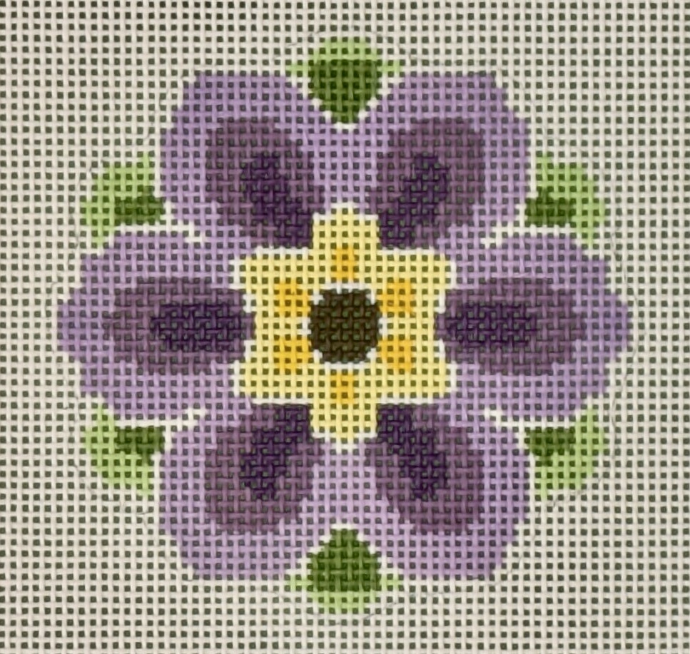 Chinese Flower Purple 13