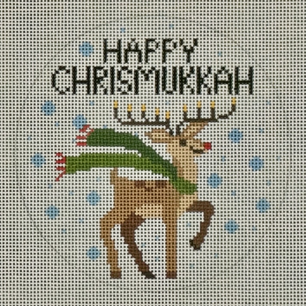 Happy Chrismukkah Reindeer