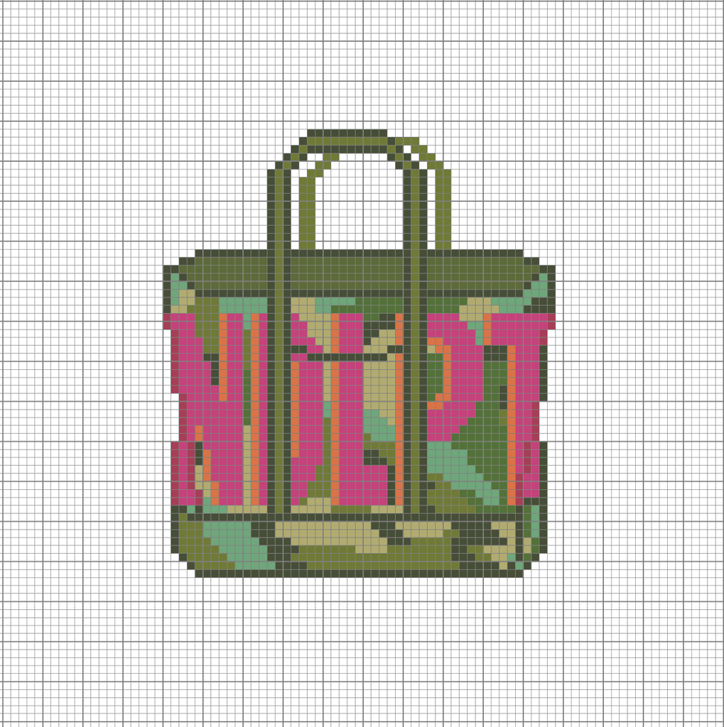 Camo Canvas Boat Tote
