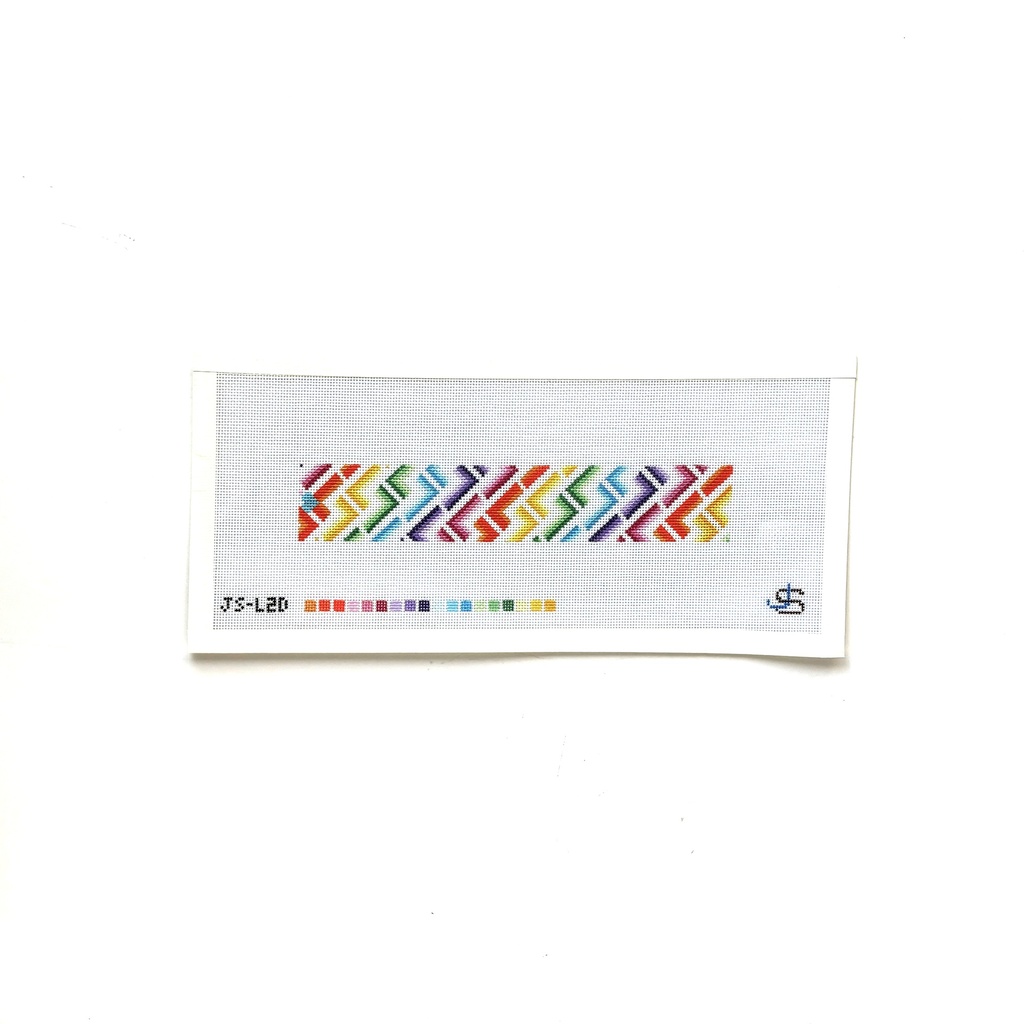L Key Fob - Rainbow