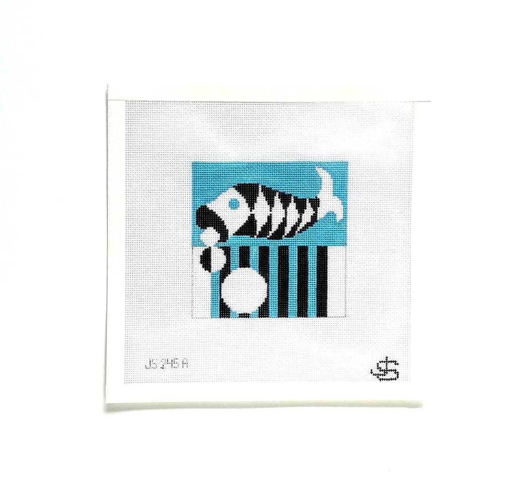 Hemingway Fish - small 4 inch square