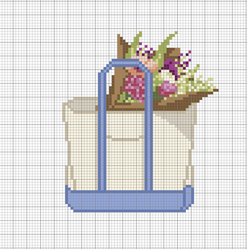 Bouquet Boat Tote