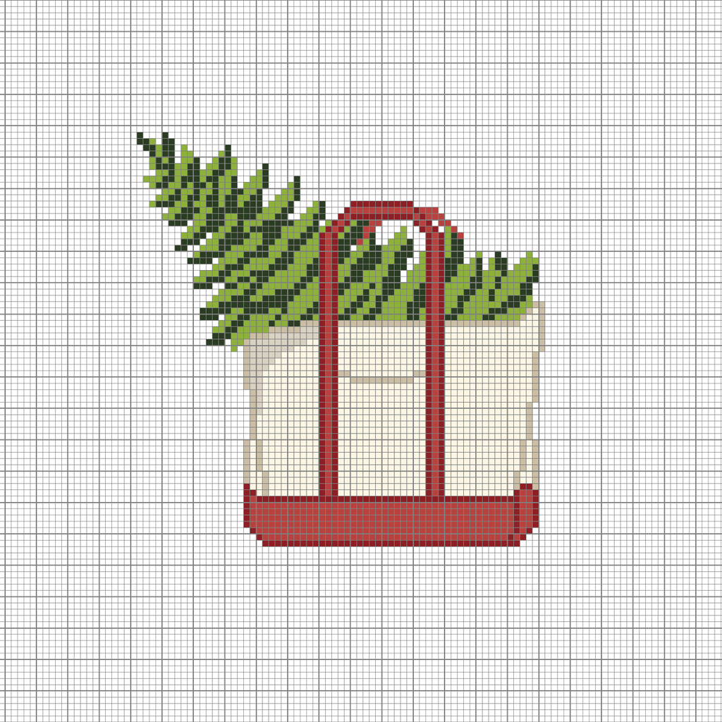 Christmas Tree Boat Tote