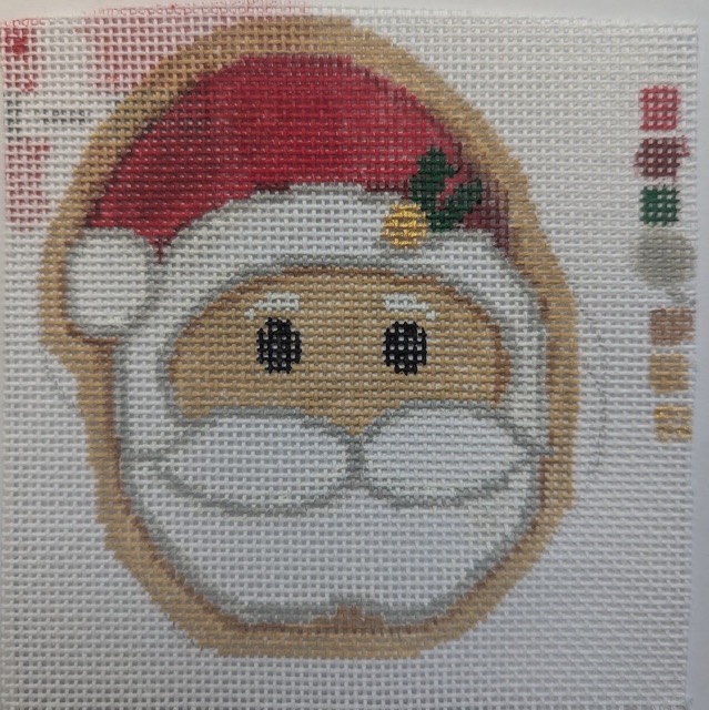 Santa Face Cookie