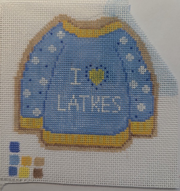 Latke Sweater Cookie