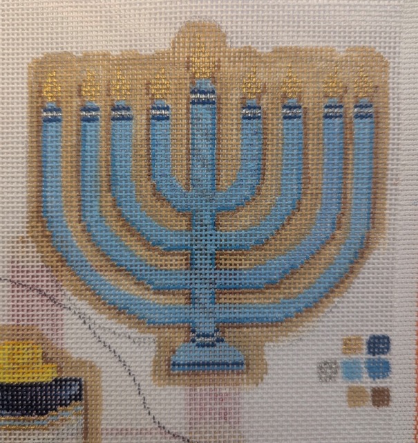 Menorah Cookie