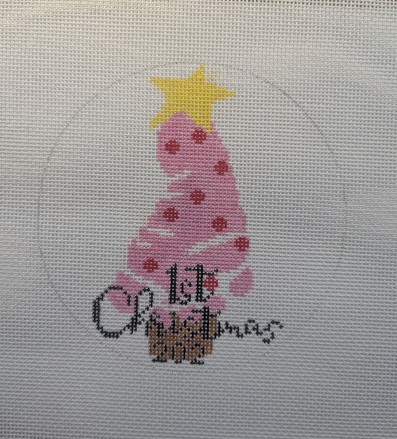 Baby’s First Christmas Foot - Pink