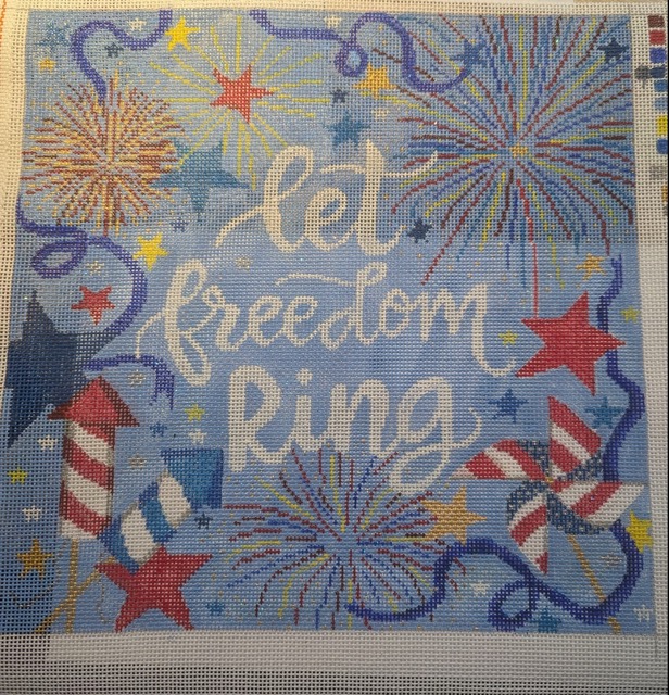 Let Freedom Ring Pillow