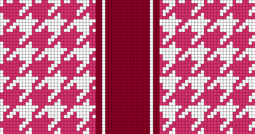 Houndstooth Pink Mini