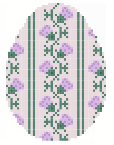 Pale Pink Easter Egg