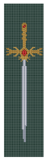 Sword Bookmark/Key Fob