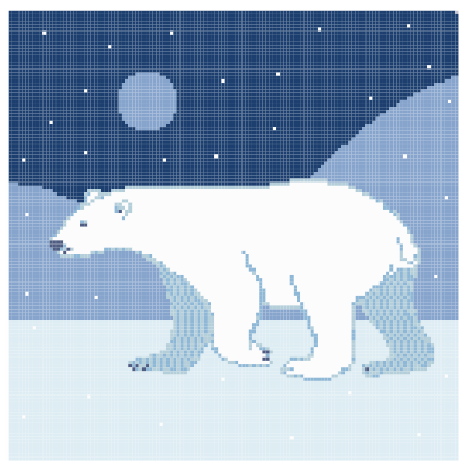 Polar Bear Pillow