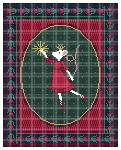 Christmas Mouse Red Stand-Up