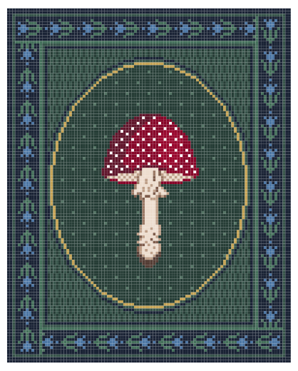 Mushroom Red Stand-Up