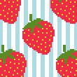 Strawberry Coaster