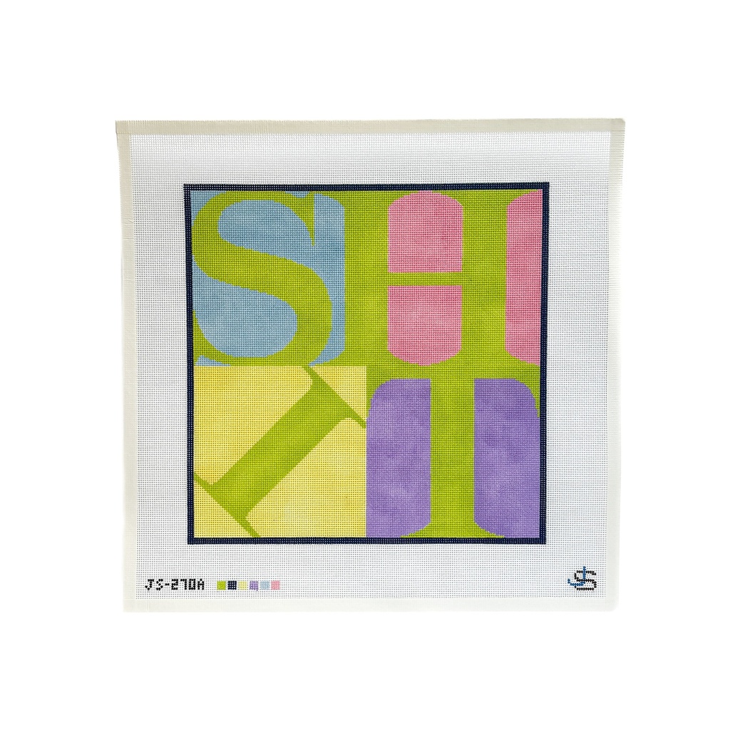 SHIT pillow - pastel