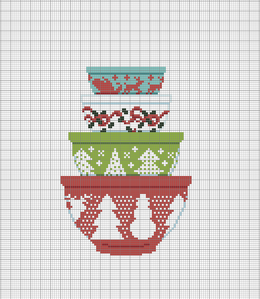 Mini Christmas Vintage Bowls