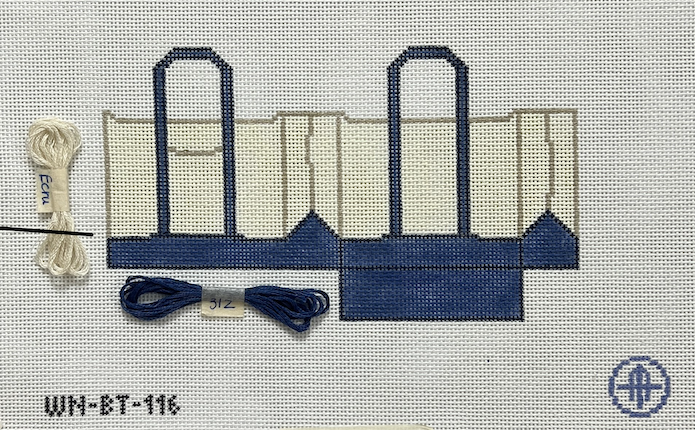 3D Boat Tote (Blue)