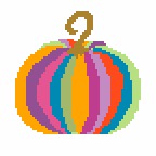 Colorful Pumpkin - Large